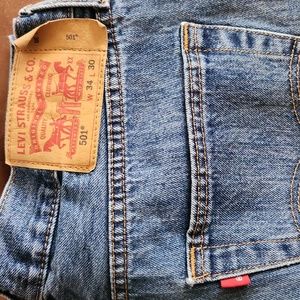 Men’s 501 Levis